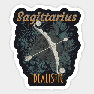 Sagittarius sign of the zodiac Sticker